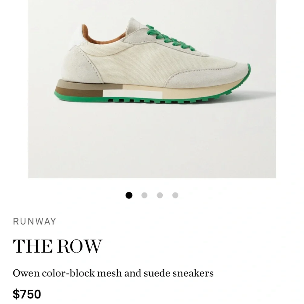 The Row Owen Sneakers - Picture 8 of 9